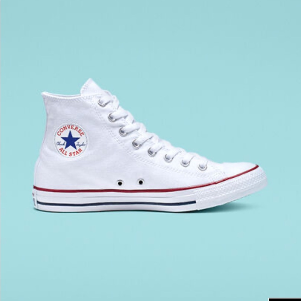 Converse Chuck Taylor’s in Optic White